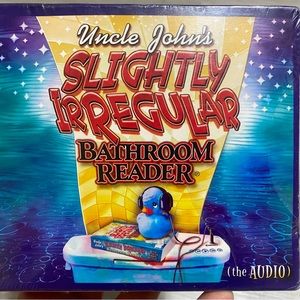 Uncle John's Slightly Irregular Bathroom Reader - The Audio NEW SEALED 6 CDs